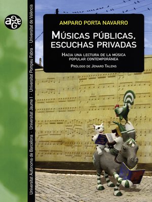cover image of Músicas públicas, escuchas privadas